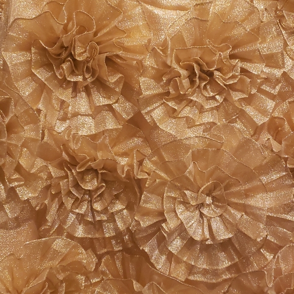 HOCO Alyce black label Gold rosette 3D floral flowers 4 cy - Picture 4 of 5